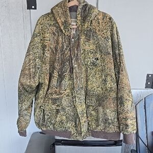 Russsell Outdoors Men's Camouflage Field Jacket Preowned 3XL Good Shape.